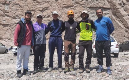 دوره آموزشی اجرا شده: کارآموزی کوهپیمایی فدراسیون آقایان اردیبهشت ۱۴۰۲