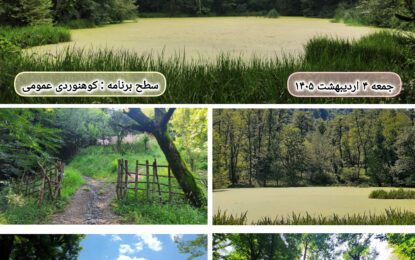 برنامه پیش رو: پیمایش جنگلی خشکاسرا ۴ اردیبهشت ۱۴۰۵